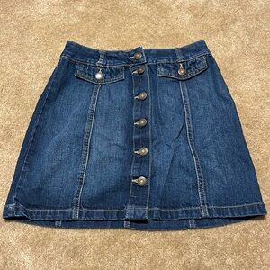 Denim skirt